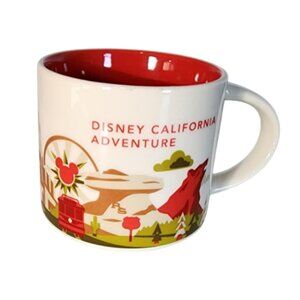 EUC Starbucks You Are Here Disney California Adventure Mug